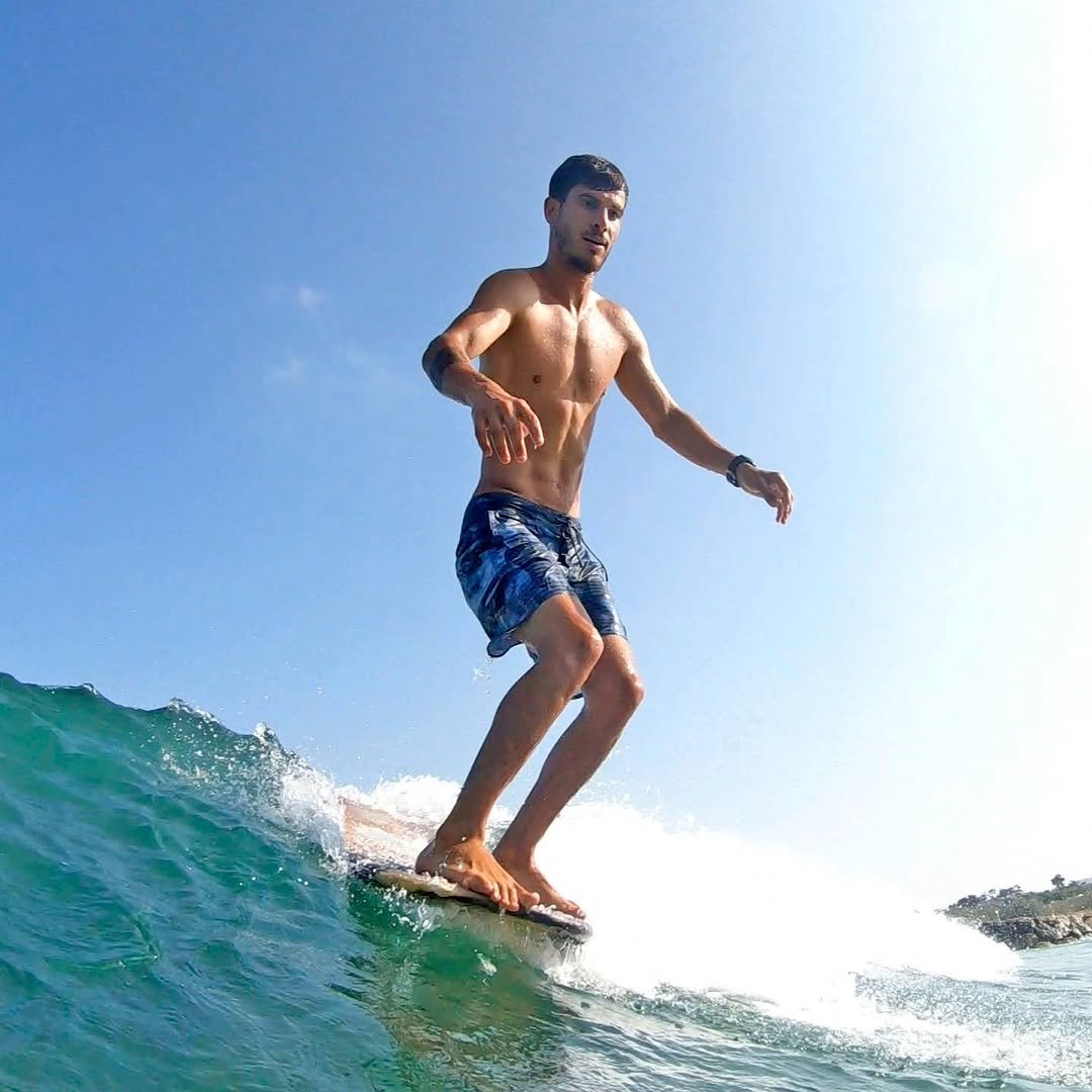 From war refugee to founder of Syria's first surf school