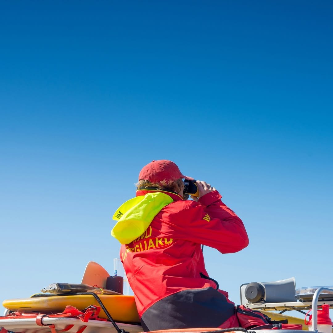The real job of a beach lifeguard