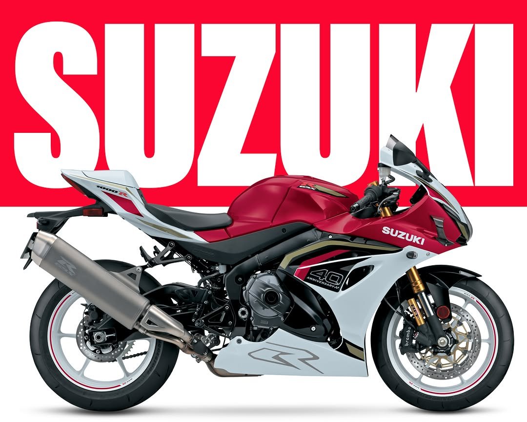 suzukicycles 게시물 이미지: 40 years of GSX-R performance. One legendary...