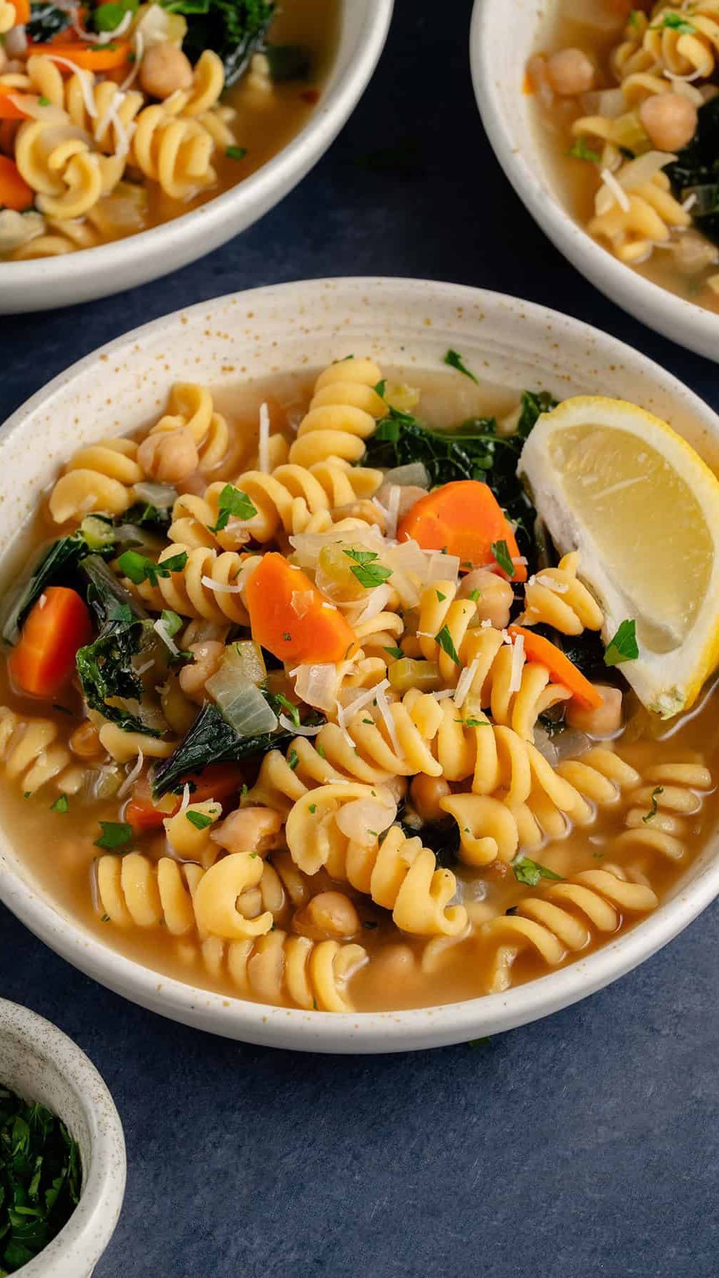 sweetsimplevegan 게시물 이미지: COZY CHICKPEA NOODLE SOUP 🍲 find the full...