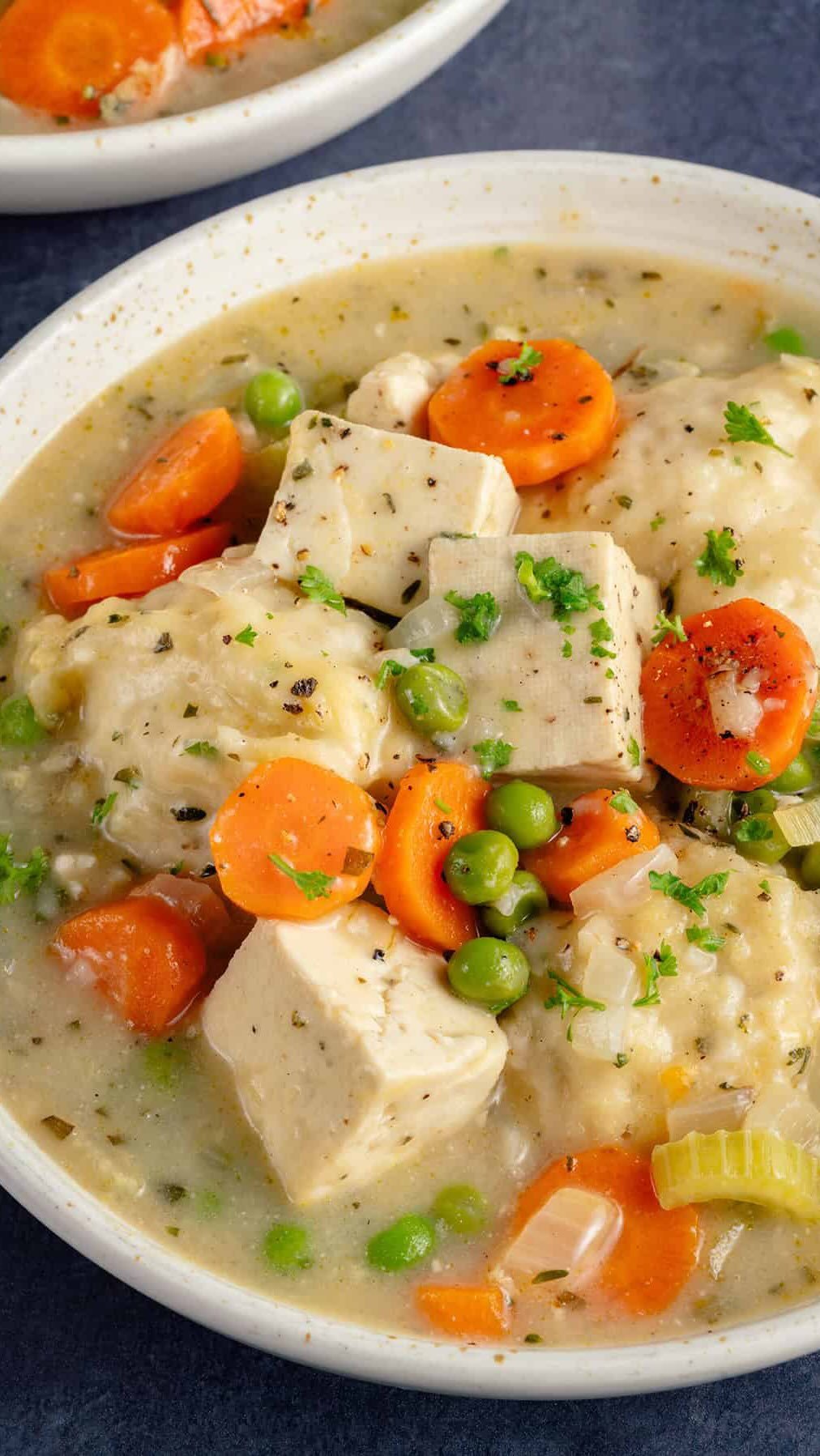 sweetsimplevegan 게시물 이미지: TOFU & DUMPLINGS | find the full recipe with...
