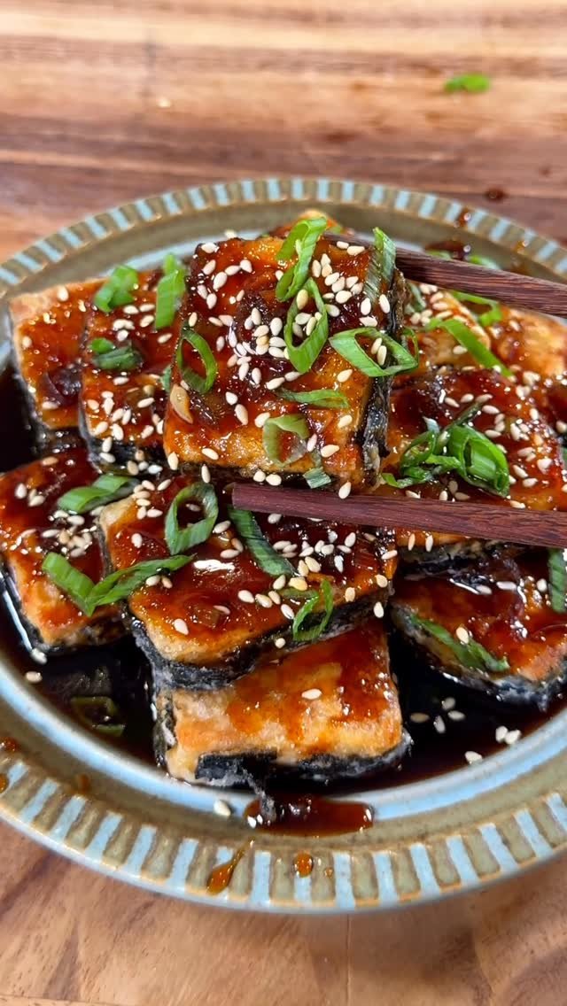 sweetsimplevegan 게시물 이미지: Crispy Nori Tofu 🥰 Recipe below!...