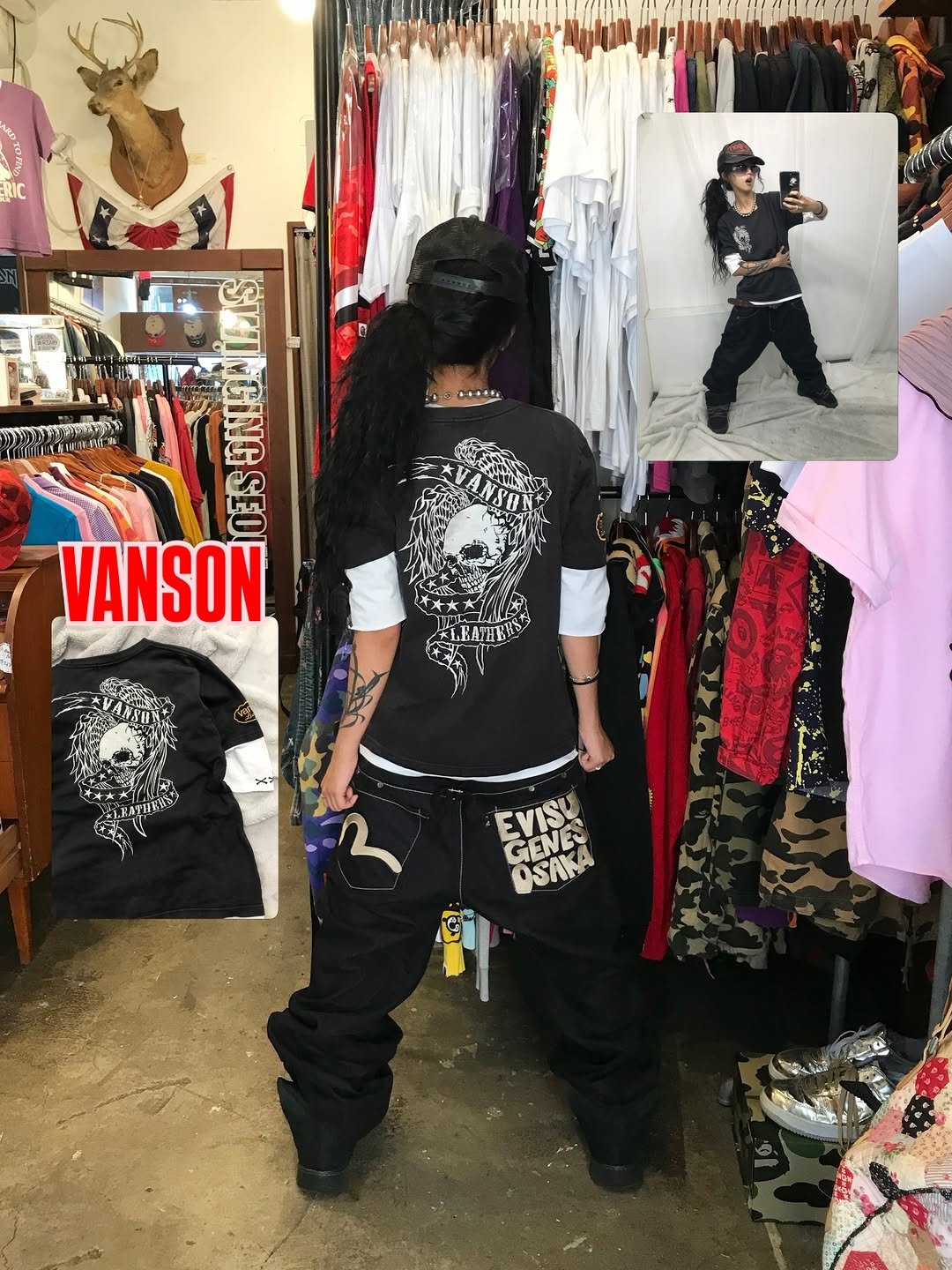 swingingseoul_daegu_ 게시물 이미지: Today Product 9
#vanson #밴슨 

< Vanson Skull...