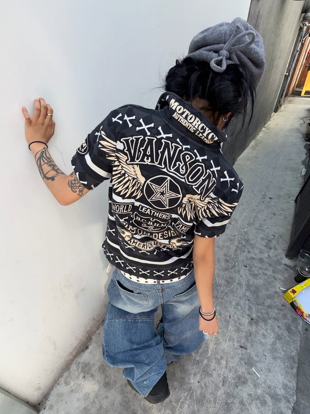 Photo by 스윙잉서울 대구 on April 27, 2026. May be an image of skull, bandanna and text.