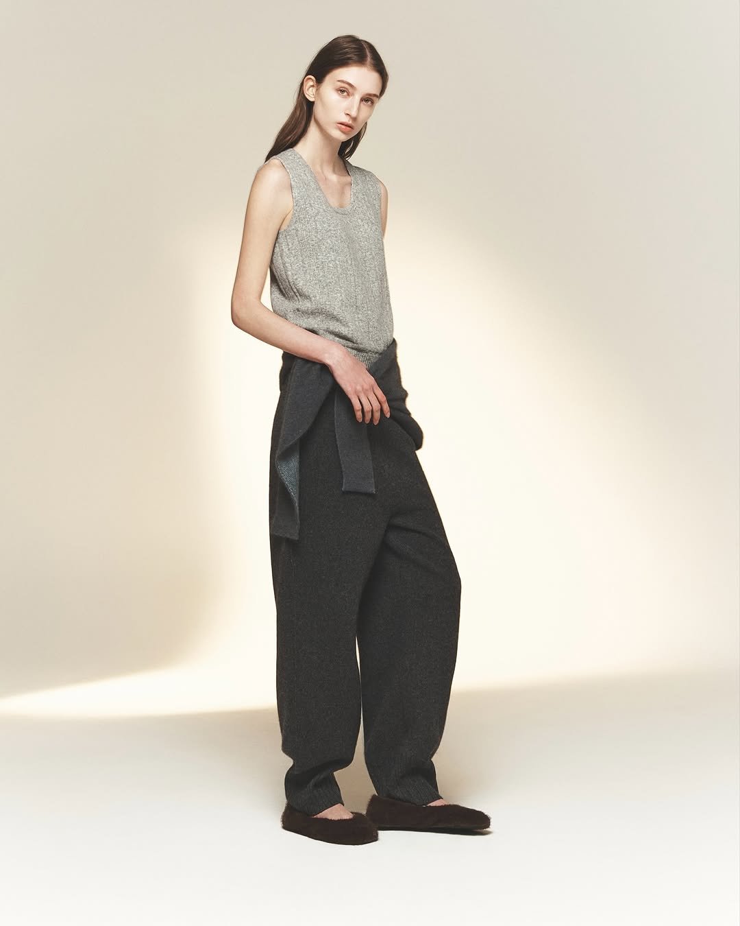 Photo by SYSTEM, SYSTEM HOMME on November 25, 2025. May be an image of sweatpants and text.