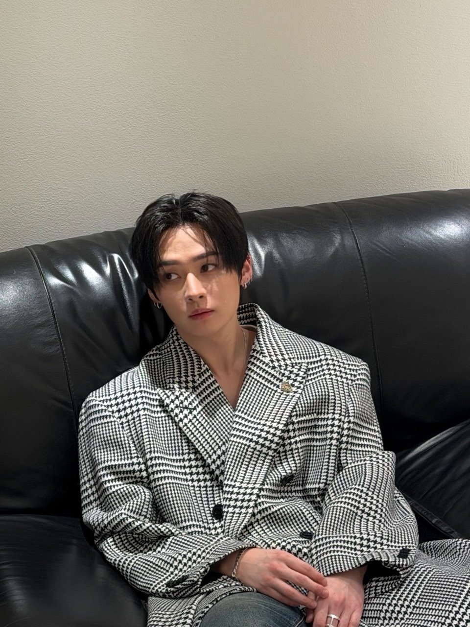 Photo by Lee Know on February 27, 2026. May be an image of one or more people, hair and text.