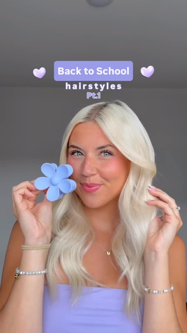 taaylor_xox 게시물 이미지: Back to School hairstyles are backkkk🫶💜🤩 let...
