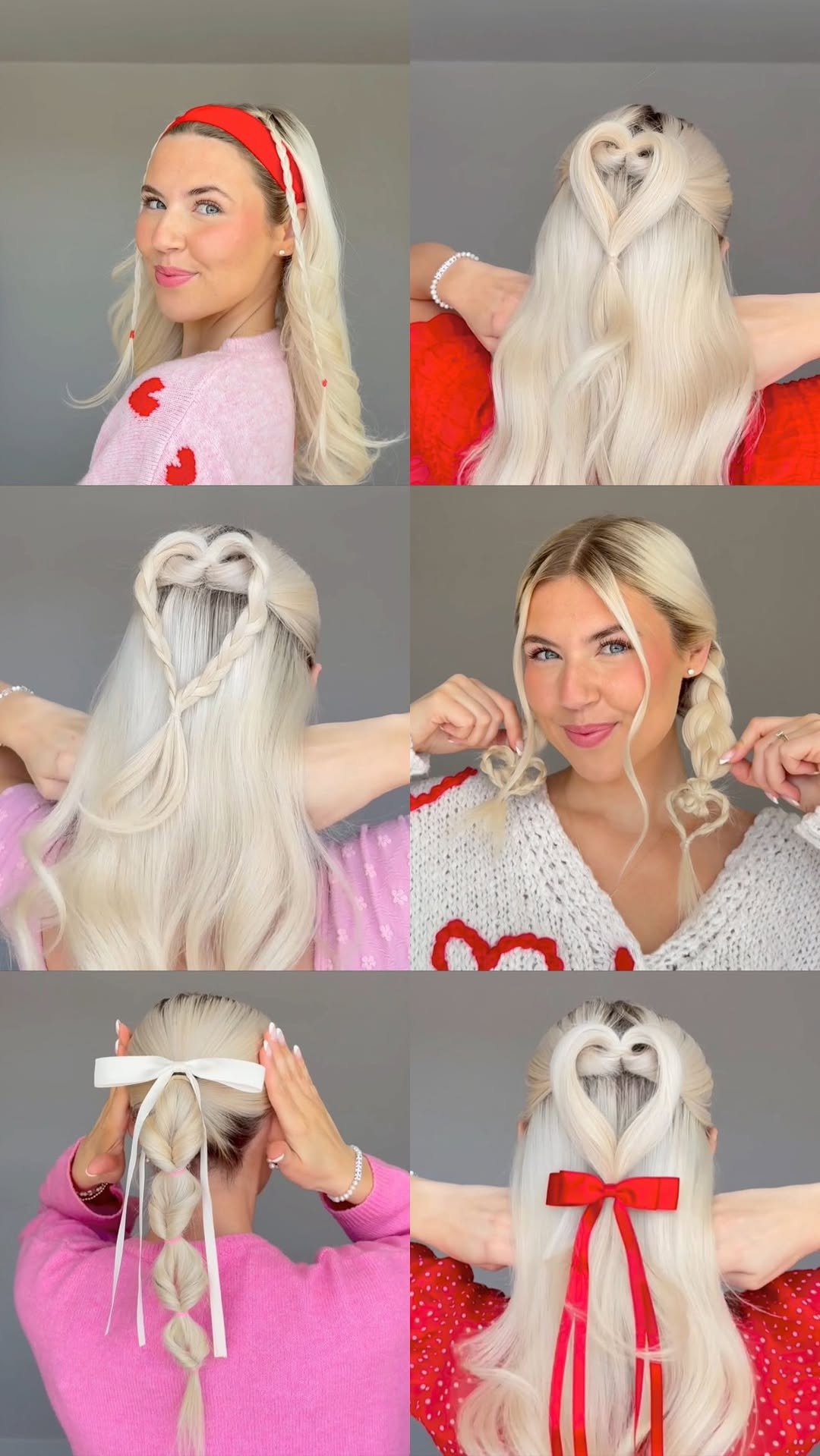 taaylor_xox 게시물 이미지: All of the cutest Valentine’s Day hairstyle ideas 🥰💕❤️