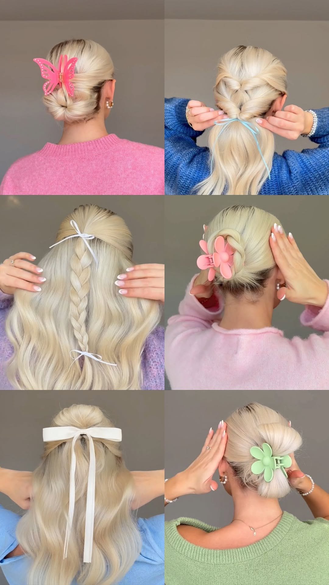 taaylor_xox 게시물 이미지: Hairstyle ideas for this week!!✨💕🎀 All...