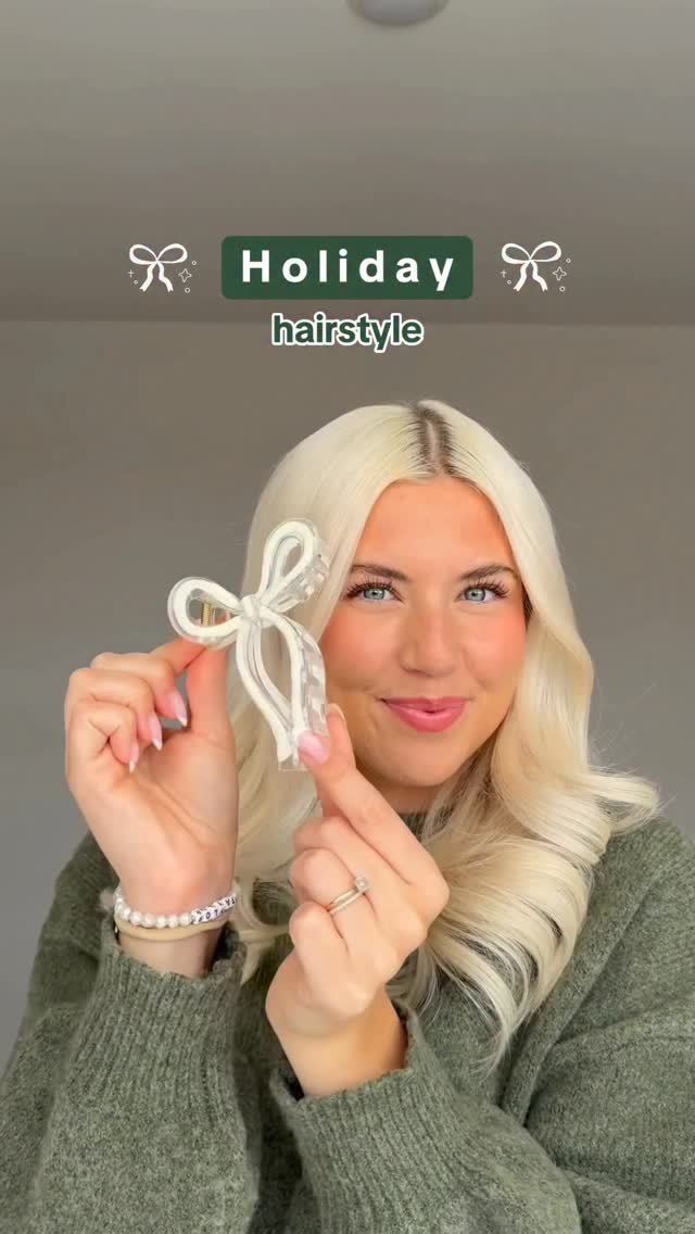 taaylor_xox 게시물 이미지: Holiday hairstyle idea!✨🥰 I’ve been loving...