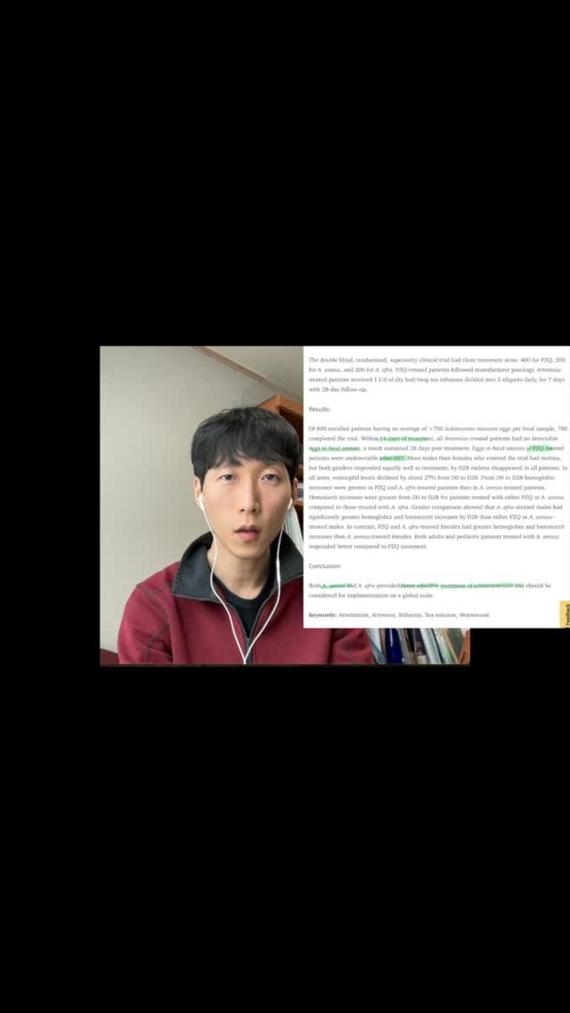 taebee333 게시물 이미지: 💡 내가 개똥쑥 먹는 이유

제가 먹고 있는 개똥쑥은 프로필 링크에
올려두었습니다...