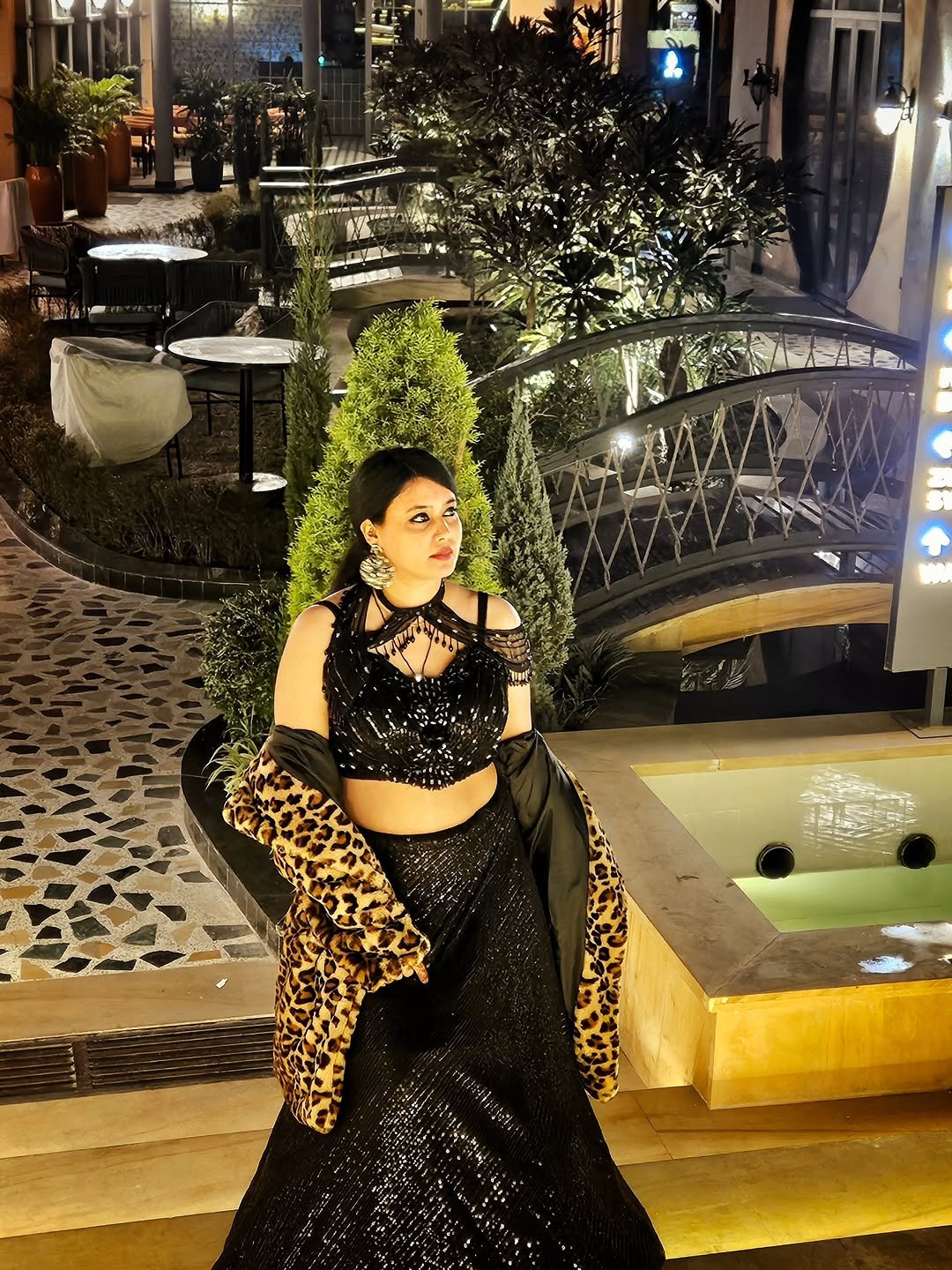 Photo by Tamanna_euphoria13 on November 25, 2025. May be an image of gown and text.