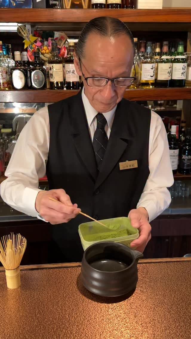 tamo__tyan 게시물 이미지: 40年のベテランがつくる抹茶ラテ

◎ 抹茶ラテ...