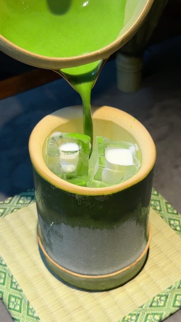 tamo__tyan 게시물 이미지: -20℃極冷の竹カップ抹茶ラテ

◎ プレミアム抹茶ラテ　¥3,520
◎...