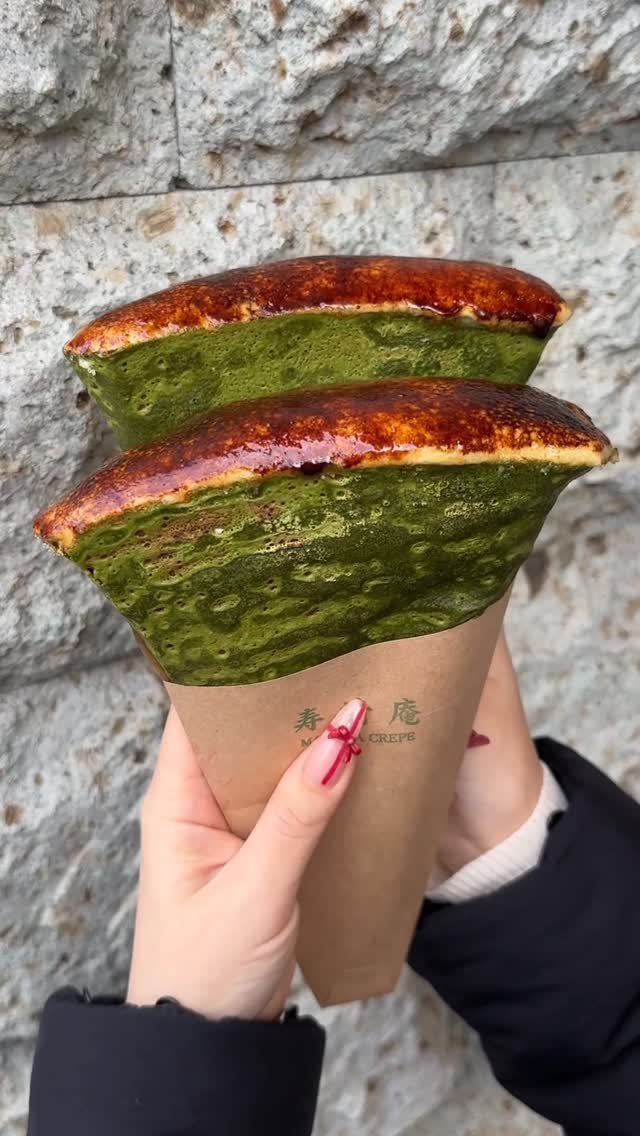 tamo__tyan 게시물 이미지: 甘党必見！ブリュレ抹茶クレープ

◎...