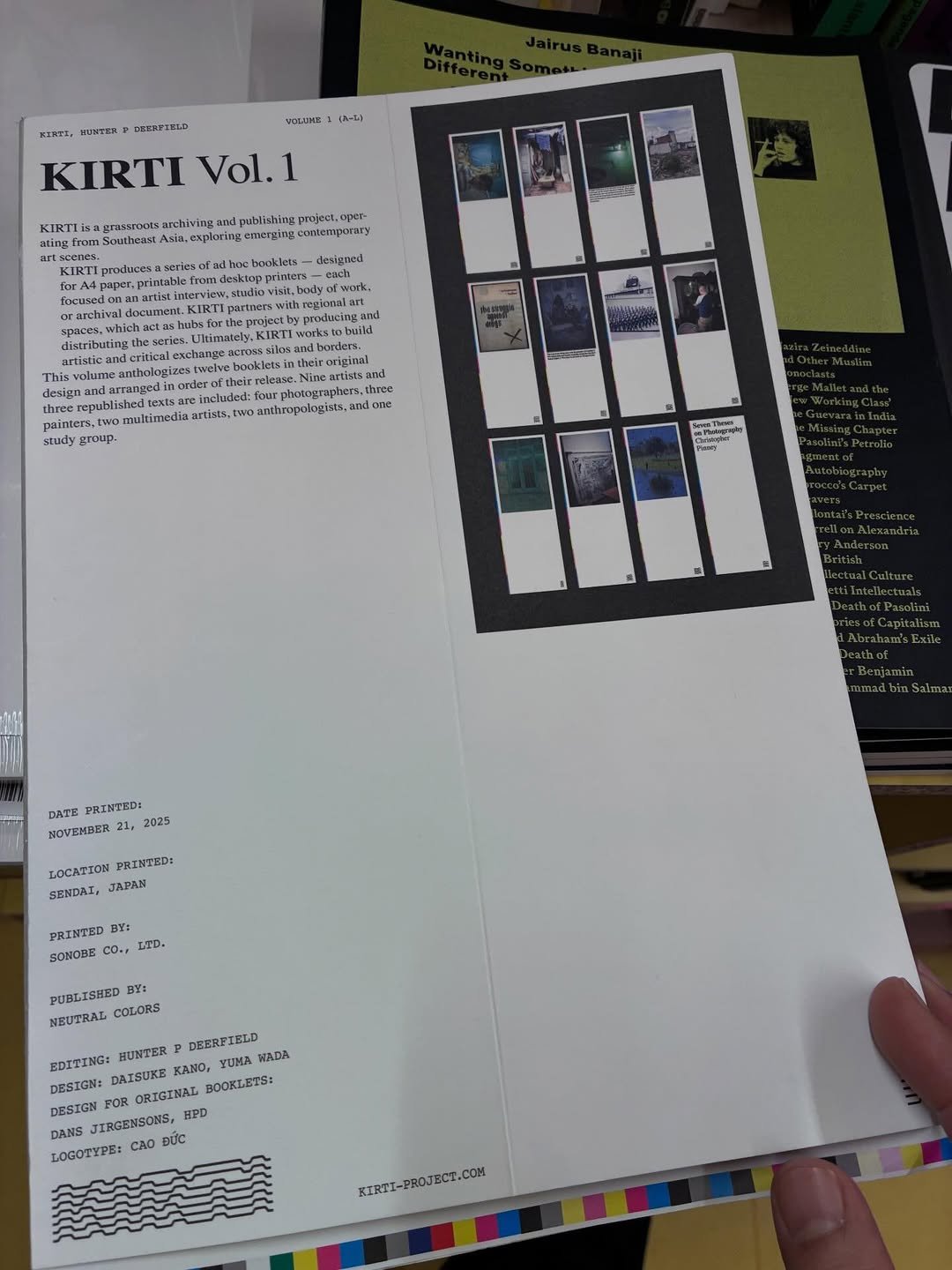 Photo by The Book Society on December 24, 2025. May be an image of diary, book, clipboard, printer, binder, calendar, magazine and text.