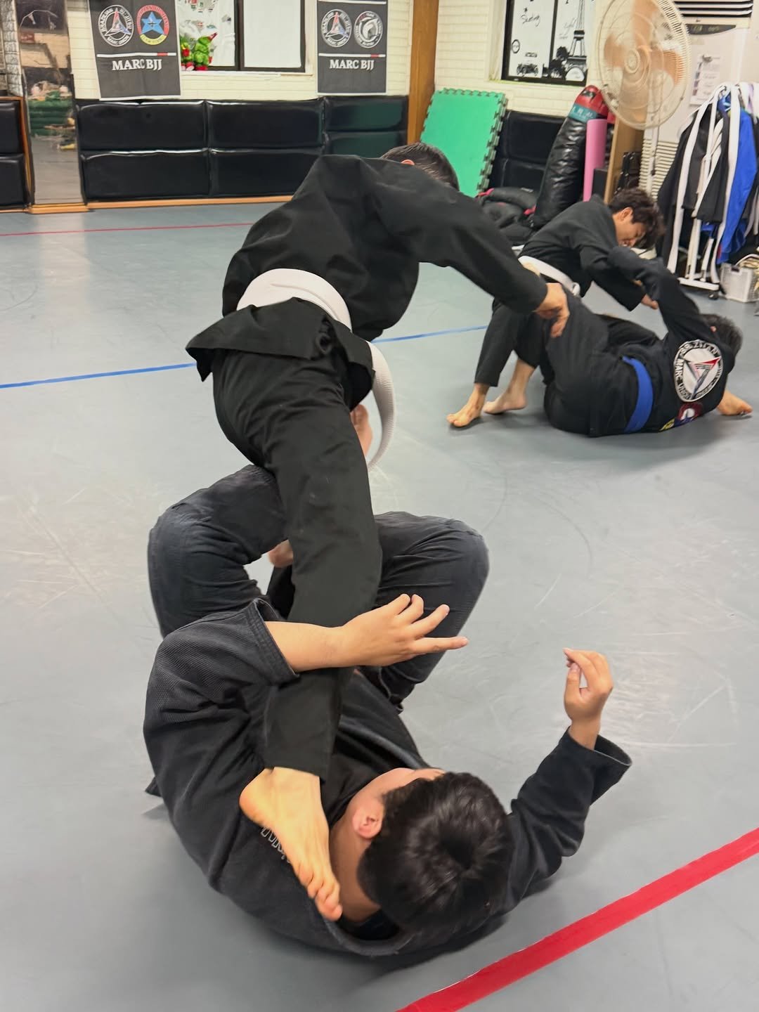 Photo by 포천 팀스트라이크 주짓수 킥복싱 호신술 on January 08, 2026. May be an image of martial arts, mat, belt and text.