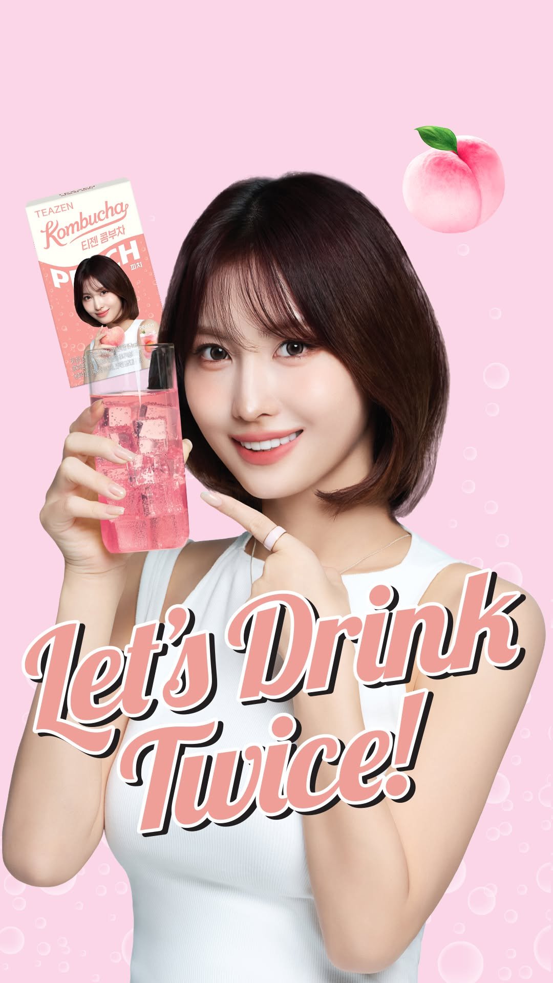 teazenofficial 게시물 이미지: [모모의 TeaMI] 모모처럼 러블리한 콤부차 피치🍑!

✨ 티젠몰 단독 트와이스...