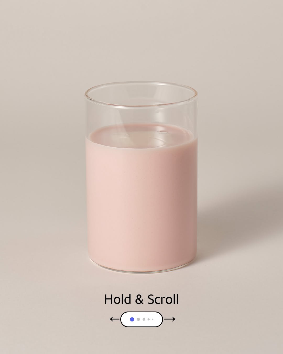 Photo by 티젠 공식 인스타그램 on September 11, 2025. May be an image of measuring cups, milk, tableware, chocolate milk, carafe, smoothie, juice and text that says 'Hold Hold&Scroll & Scroll …'.