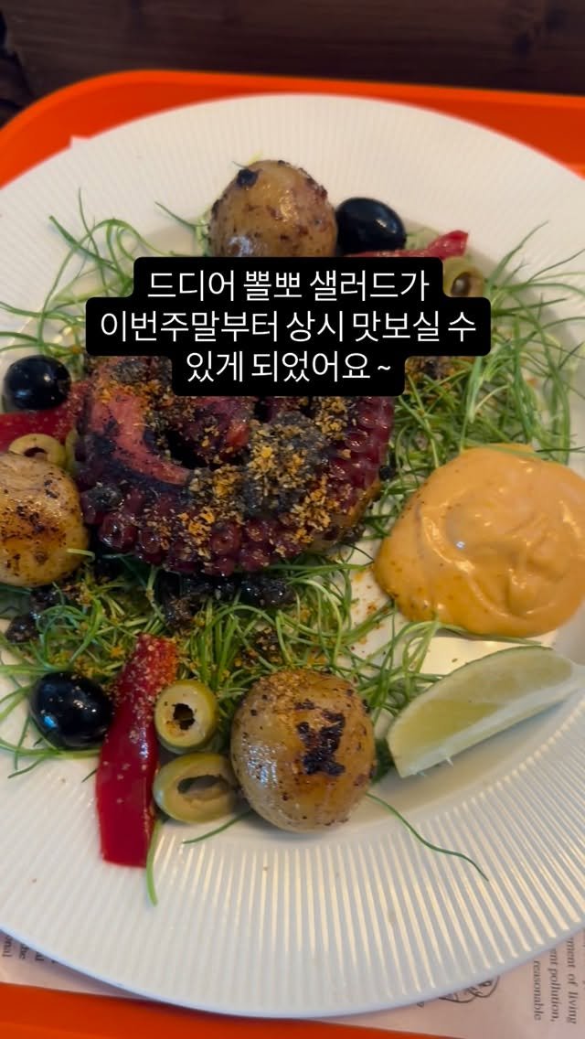 teccallo_trade 게시물 이미지: 오늘부터 주말까지 뽈뽀 샐러드는 때깔로 정식 메뉴로 상시 맛보실 수 있습니다 -:)...