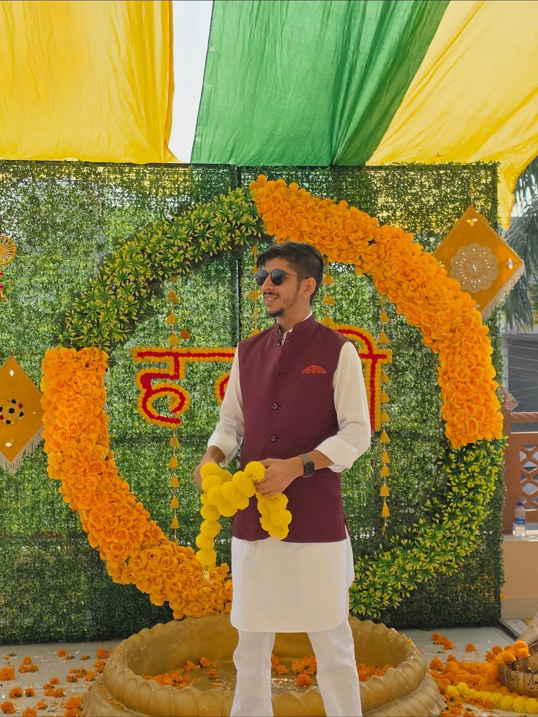 Photo by Jai Arora on November 01, 2025. May be an image of flower and text that says 'ह'.