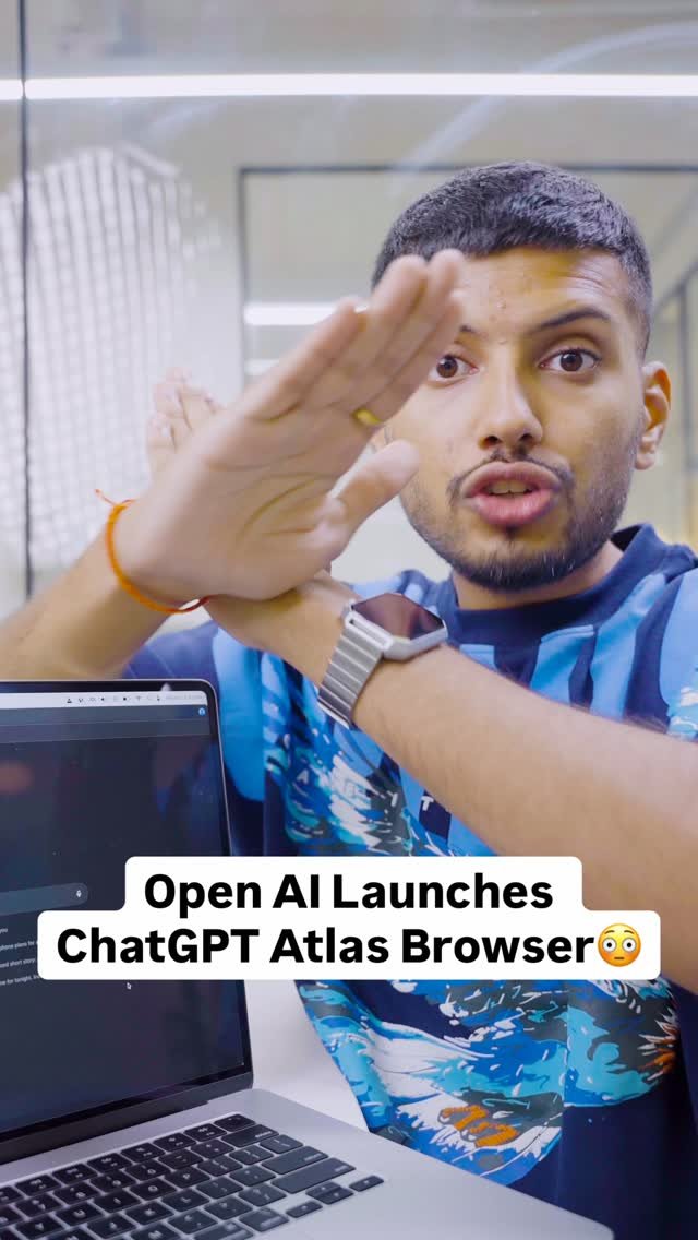 techburner 게시물 이미지: Open AI New ChatGPT Atlas Browser🔥

#openai...
