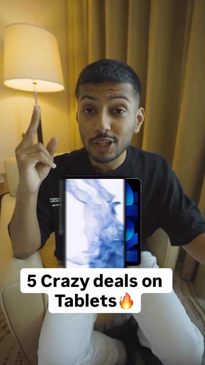 techburner 게시물 이미지: 5 Crazy deals on Tablets🔥

#apple #samsung...