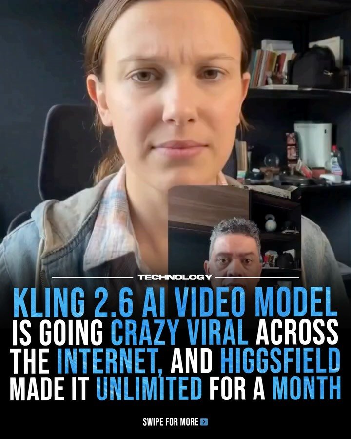 technology 게시물 이미지: The internet is exploding over Higgsfield x...