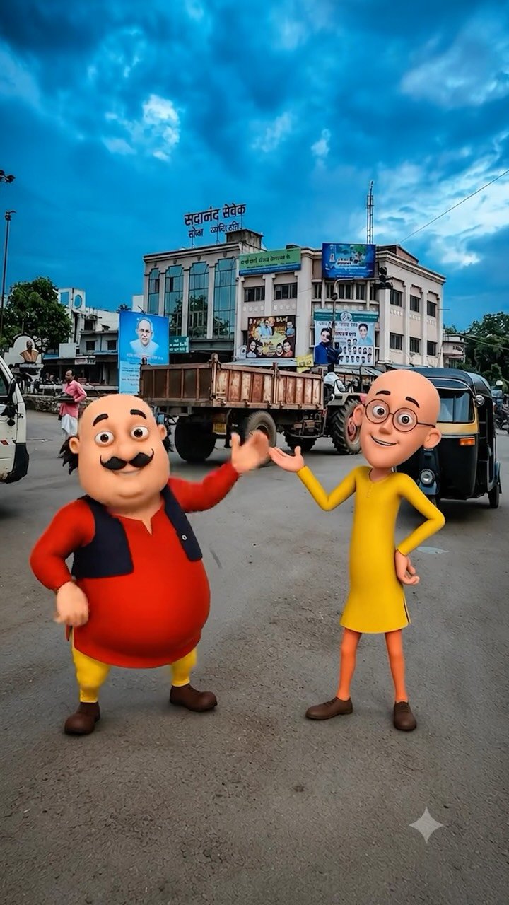 techwithlalit_ 게시물 이미지: अशे viral वीडियो बनवा फ्री 🔥 

Motu patlu...