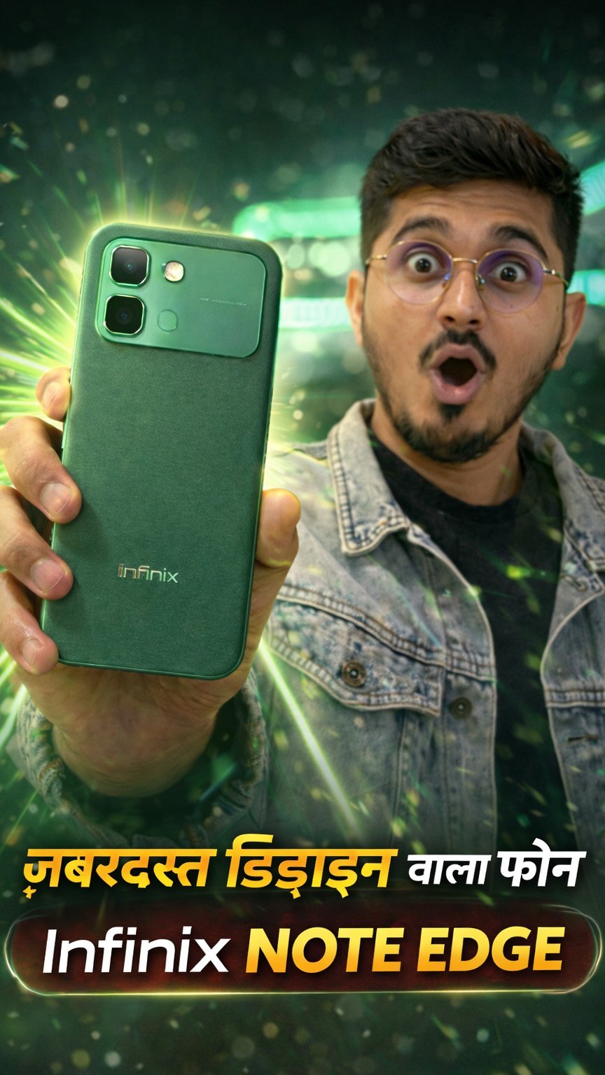 techwithlalit_ 게시물 이미지: India चा सर्वात Slimmest 😍 3D Curved 1.5K...