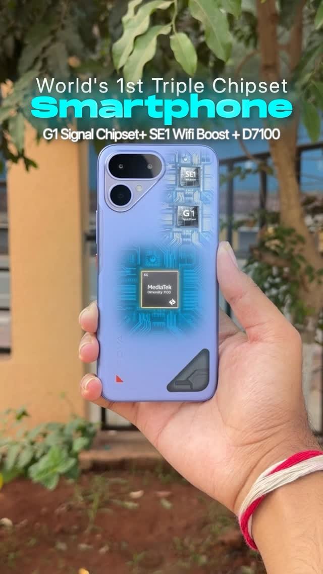 techworldmarathi 게시물 이미지: या फोनमध्ये 8000mAh Battery आणि 3 Chipsets...