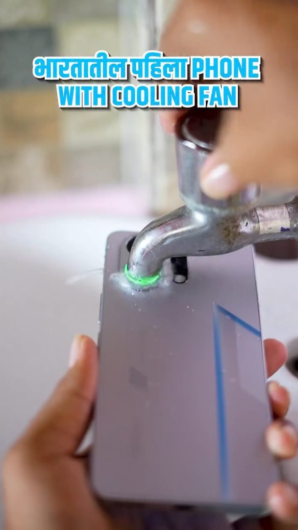 techworldmarathi 게시물 이미지: भारतातील पहिला Phone ज्यात Cooling Fan दिला...