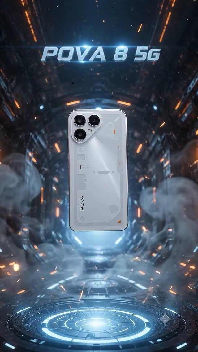 techworldmarathi 게시물 이미지: 8000mAh battery असणारा हा POVA 8 5G Normal...