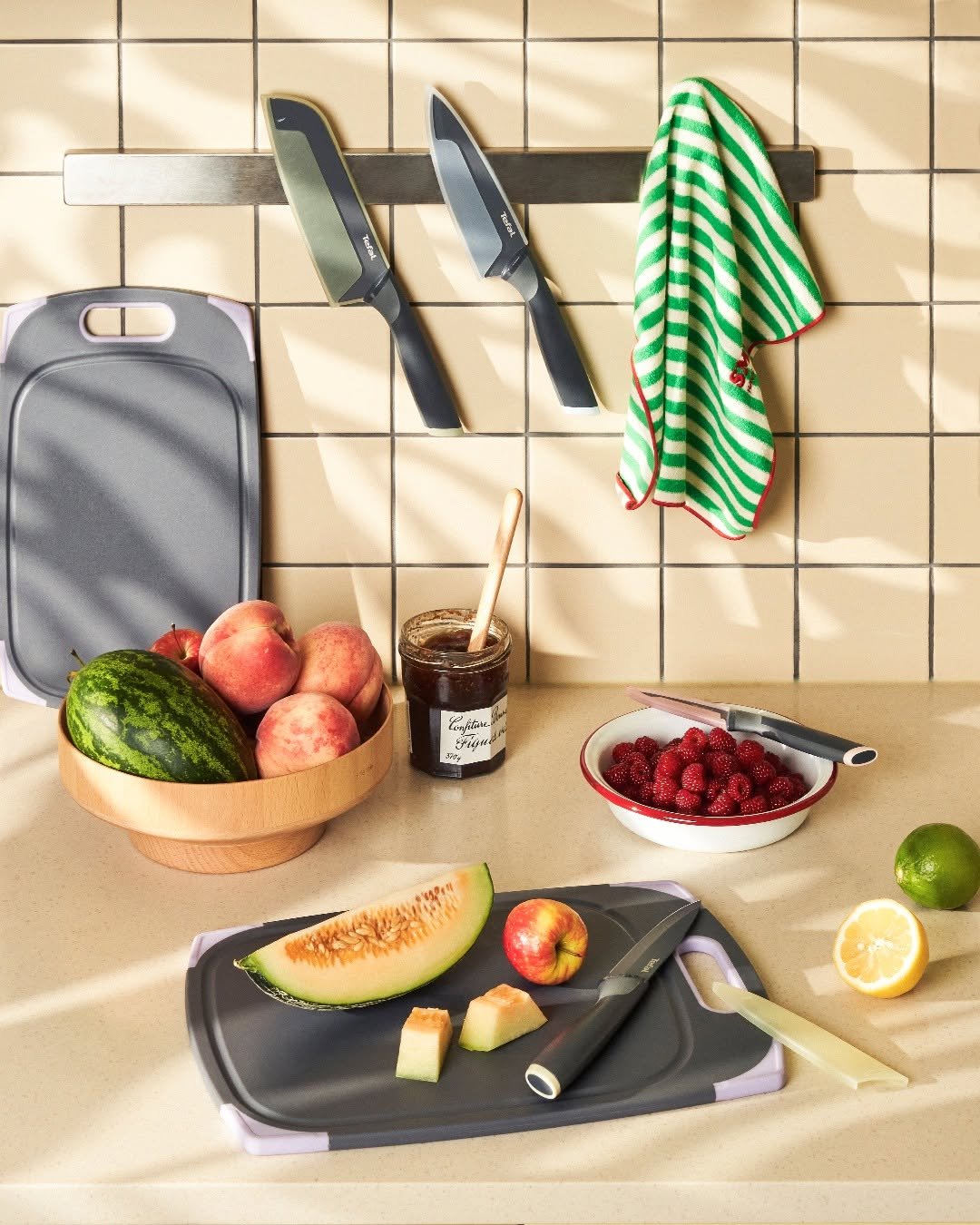 tefal_kr 게시물 이미지: 여름 주방, 컬러부터 달라져요🍋✨ 
 
보기만 해도 싱그러운 컬러로 
주방...