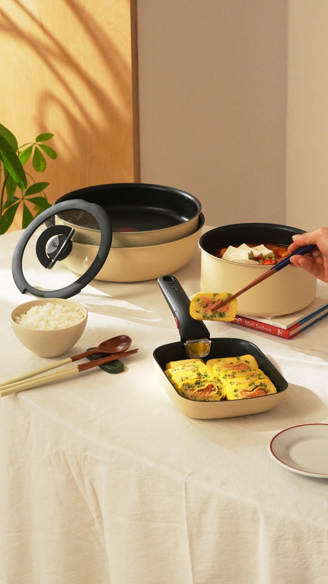 tefal_kr 게시물 이미지: 계란말이 하나만 잘해도 
괜히 요리 잘하는 느낌 나죠🍳 
 
모양은 깔끔하게,...