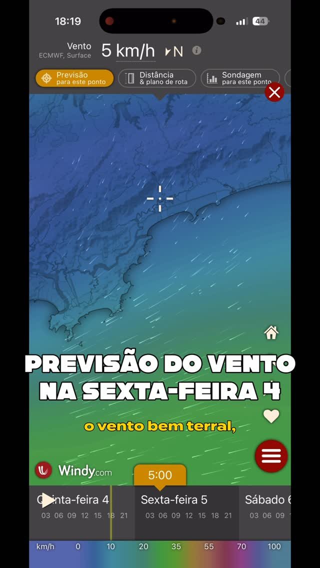 temasonda 게시물 이미지: O vento 💨 
Sexta-feira com previsaode vento...
