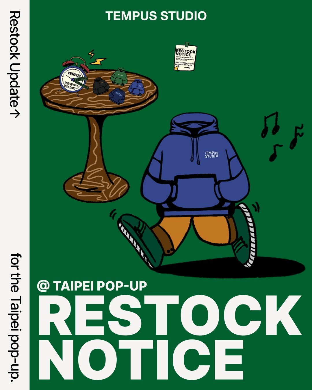 Photo by TEMPUS STUDIO on November 25, 2025. May be an illustration of poster, portable cassette player, magazine and text.