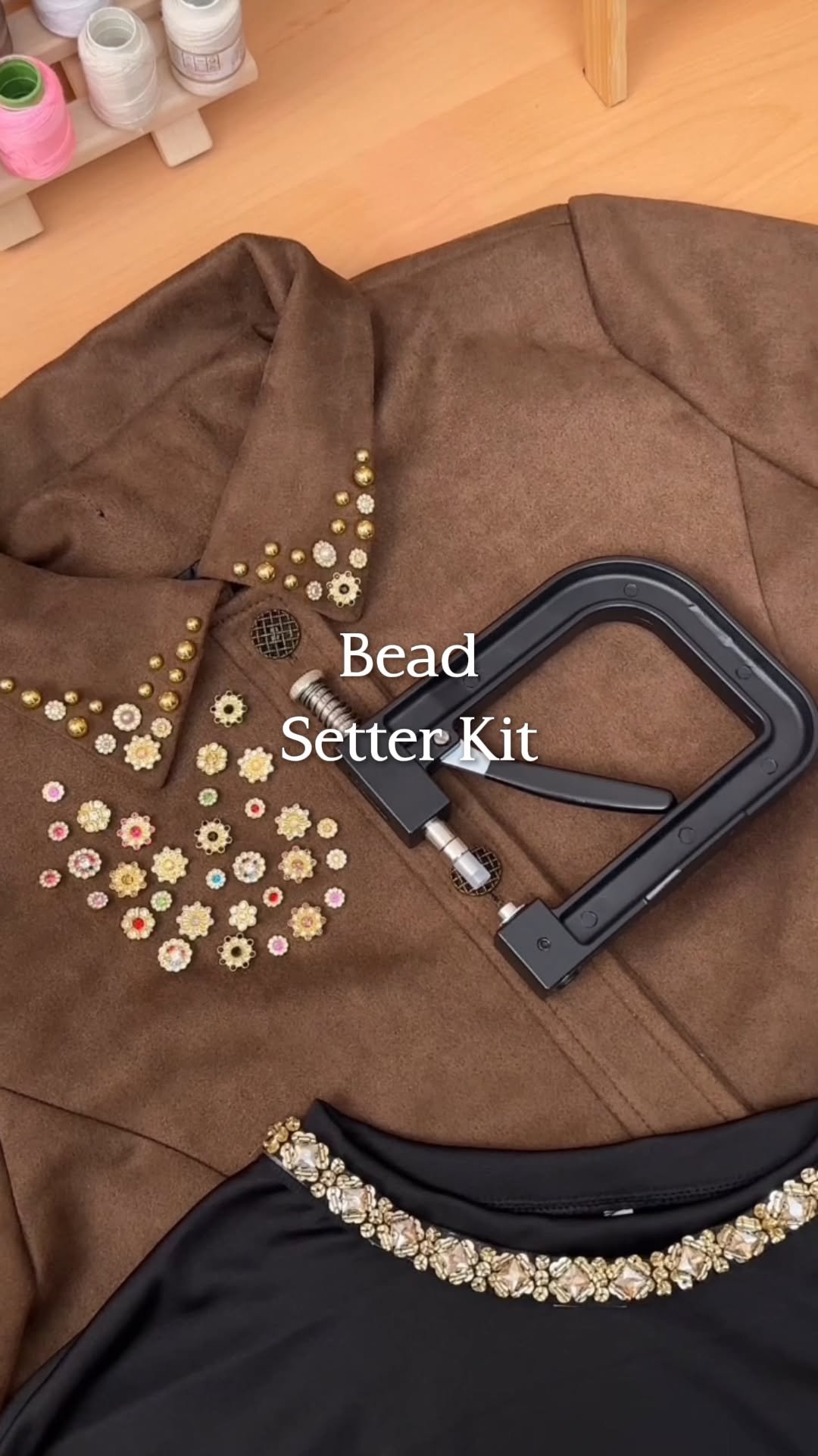 temu 게시물 이미지: Add gorgeous, secure bead accents to your...