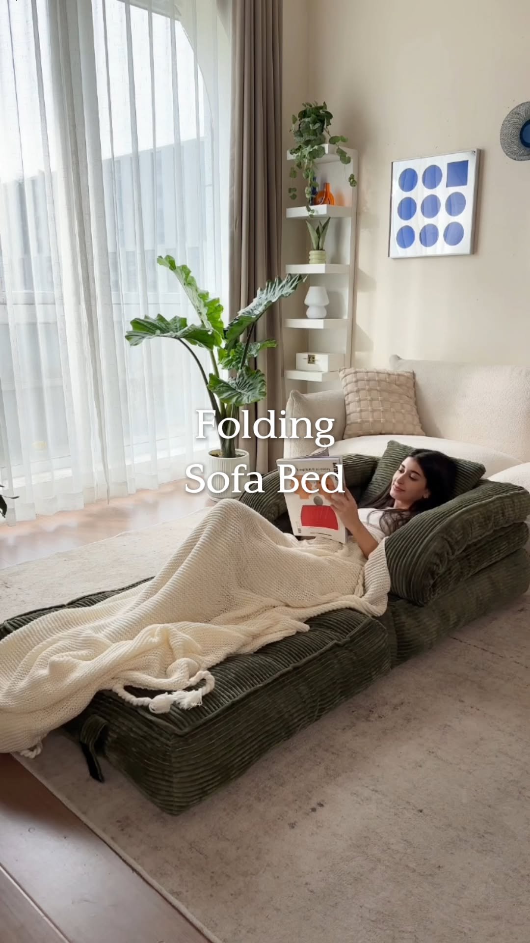 temu 게시물 이미지: Soft, cozy, and easily transforms into a comfy...