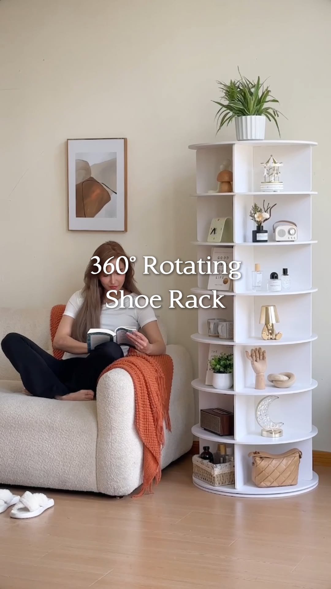 temu 게시물 이미지: Spin to store more in less space—7 tiers for...