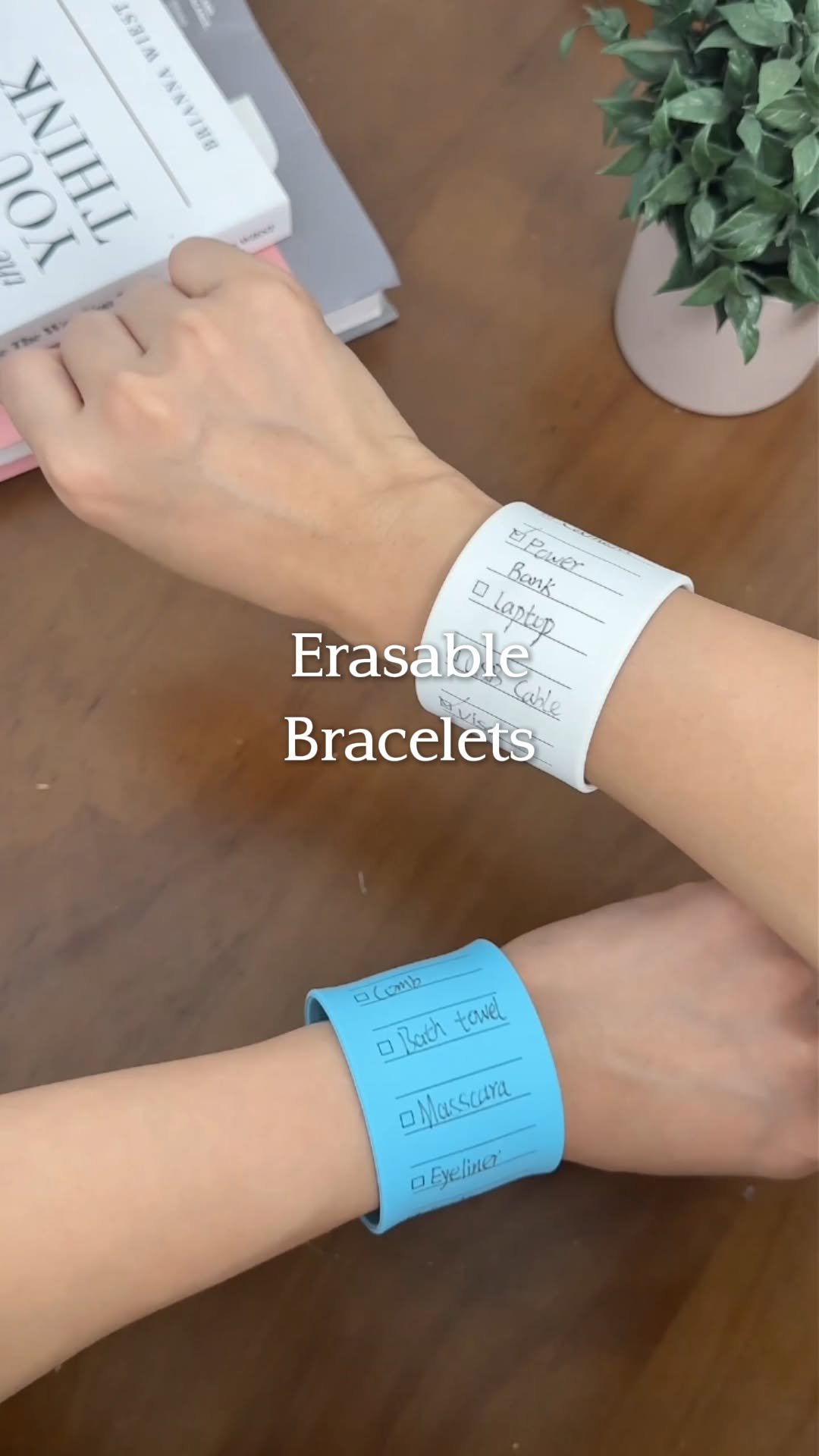 temu 게시물 이미지: Write your reminders on your wrist and stay on...