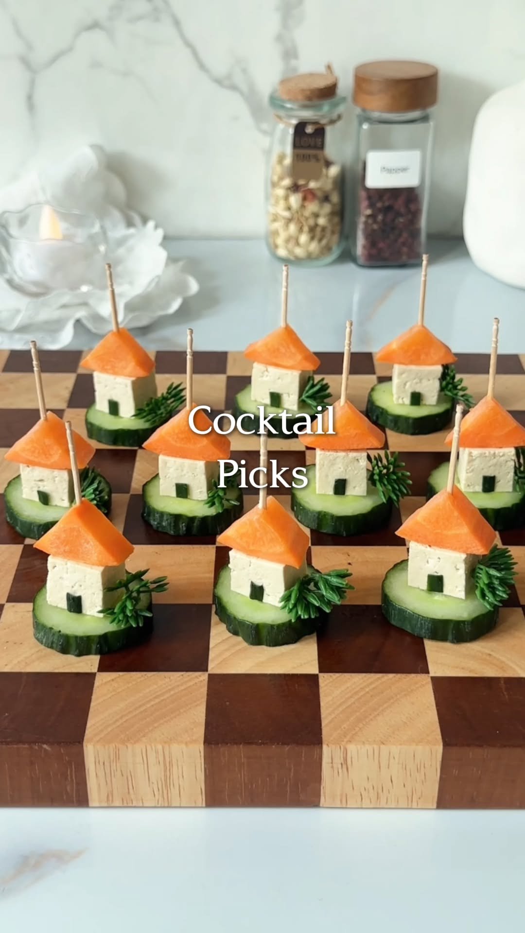 temu 게시물 이미지: Turn simple bamboo picks into creative...