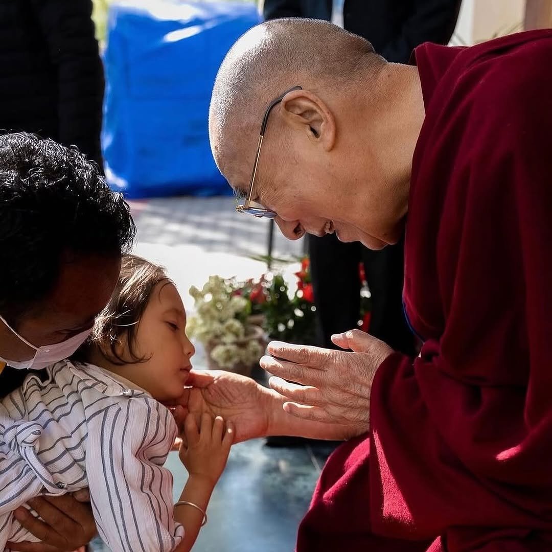 Photo shared by བསྟན་འཛིན་ཟླ་བ་🌙 on September 08, 2025 tagging @k.c_0312. May be an image of 2 people, child and text.