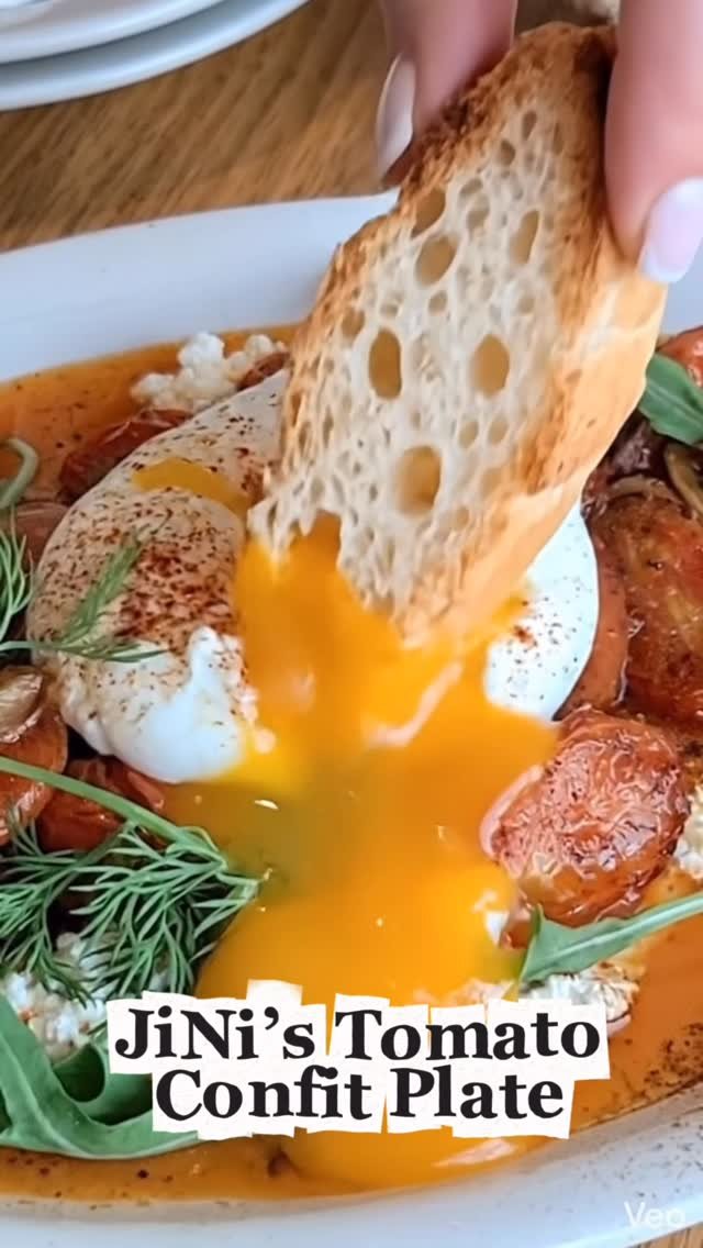 territory_official_ 게시물 이미지: 저의 오랜 레시피로 만든
‘지니스 토마토 콩피 플레이트🍅’

베지토리 시그니처...