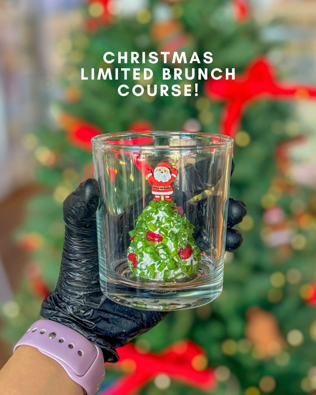 Photo shared by 송도 브런치 카페 테리토리 on December 21, 2025 tagging @territory_official_. May be an image of toast and text that says 'CHRISTMAS LIMITED BRUNCH COURSE! 사보습신'.