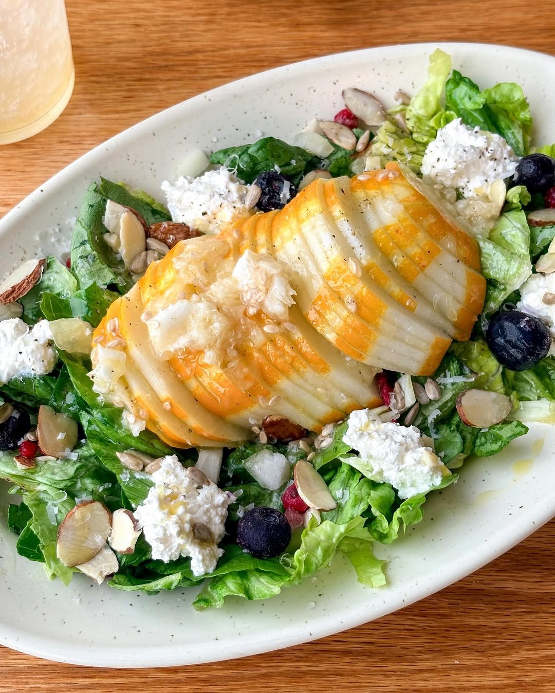 Photo shared by 테리토리 | 베지토리 on April 24, 2026 tagging @vegetory_lab. May be an image of apple, pear, salad and text.