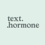 text.hormone 인스타그램 프로필 사진