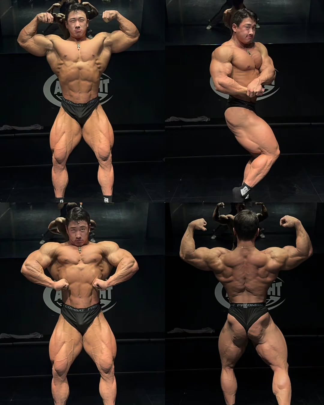 Photo shared by Phil (트포이) 🇰🇷 on February 17, 2026 tagging @suleose, @steveweinberger.bevsgym, @official_rxmuscle, @zerotohero.official, @bodybuilderswithoutborders, @dtmd_gear, @aj.kellyrobert, @beyondthestagetv_, @jaehun_allright, @samdae500_official, @freedom__athletic, @nypro_, and @allrightgym.official. May be an image of one or more people, biceps, people bodybuilding and text.