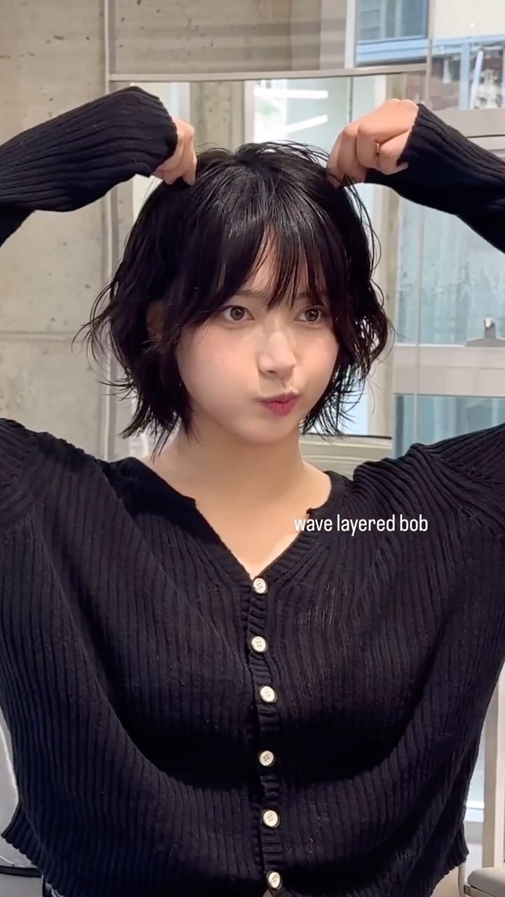 tg_leechan 게시물 이미지: 🌫️ 가벼운 단발레이어에 자연스러운 컬감의 #단발펌 

.

무겁고 둥근느낌을...