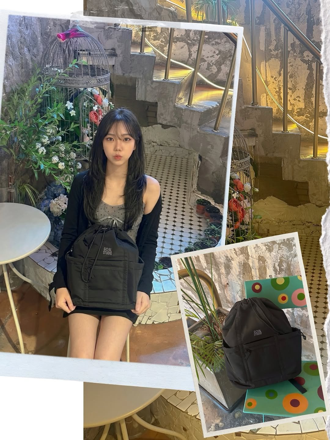 th2__a 게시물 이미지: #gift 요즘 제 데일리룩에 완전 찰떡인 가방 찾았어요! 🖤
바로 골스튜디오의...
